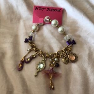 Betsy Johnson Rare Tutu Ballerina Bracelet